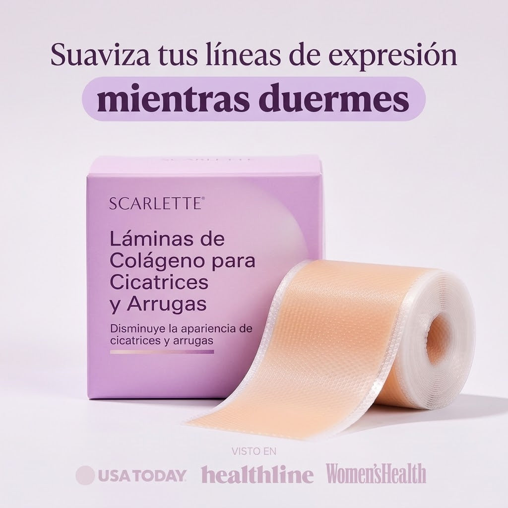 Scarlette: Láminas de Silicona con Colágeno